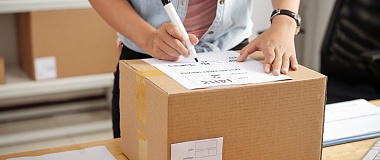Parcel terminals' support for a large logistics operator